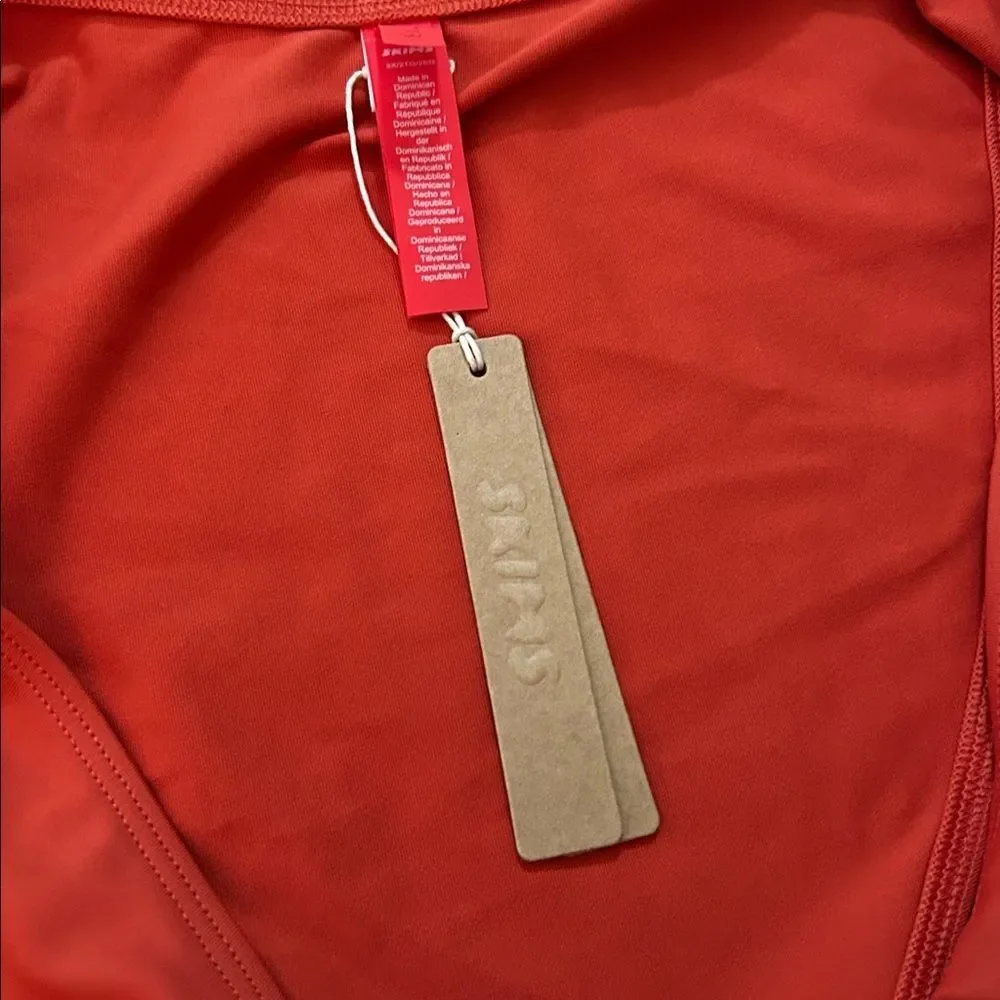 SKIMS classic swim bikini bottom 2X orange new with tags